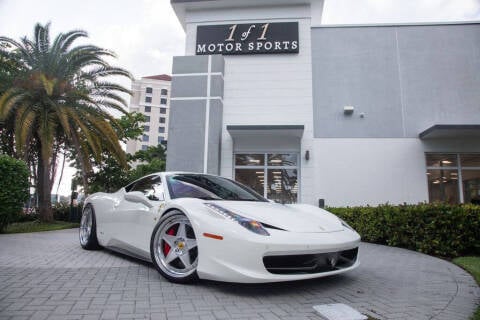 2012 Ferrari 458 Italia