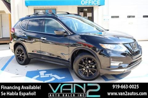 2018 Nissan Rogue for sale at Van 2 Auto Sales Inc in Siler City NC