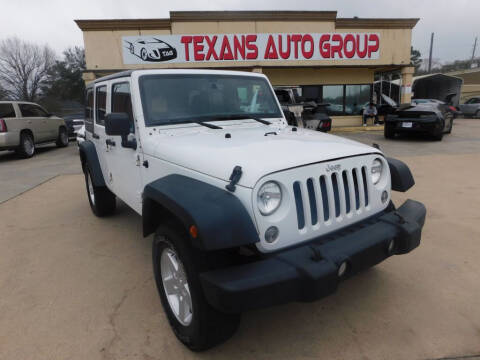 2018 Jeep Wrangler JK Unlimited for sale at Texans Auto Group in Spring TX