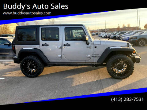 2017 Jeep Wrangler Unlimited for sale at Buddy's Auto Sales in Palmer MA