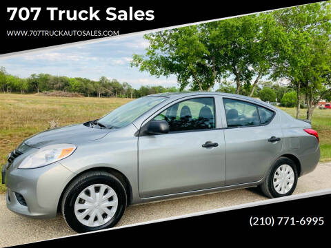 2014 Nissan Versa for sale at BRACKEN MOTORS in San Antonio TX