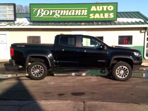 2018 Chevrolet Colorado for sale at Borgmann Auto Sales in Norfolk NE