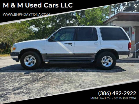 2001 Ford Explorer for sale at M & M Used Cars LLC in Daytona Beach FL