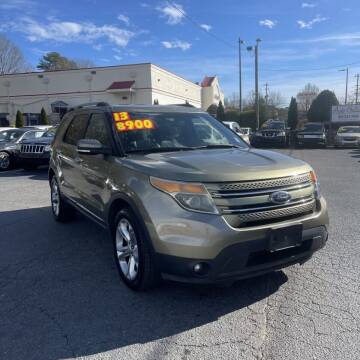 2013 Ford Explorer for sale at Auto Bella Inc. in Clayton NC