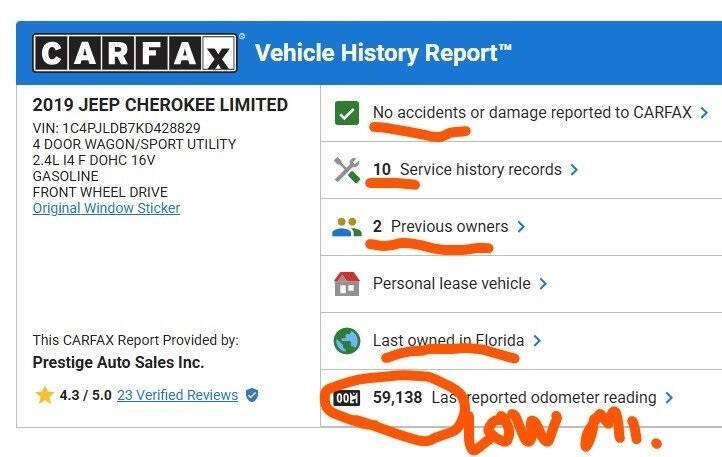 2019 Jeep Cherokee Limited