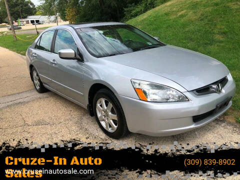 2005 Honda Accord for sale at Cruze-In Auto Sales in East Peoria IL