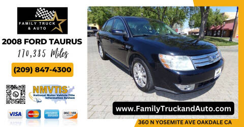 2008 Ford Taurus for sale at Family Truck and Auto in Oakdale CA