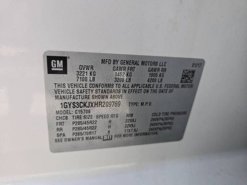 2017 Cadillac Escalade Premium Luxury