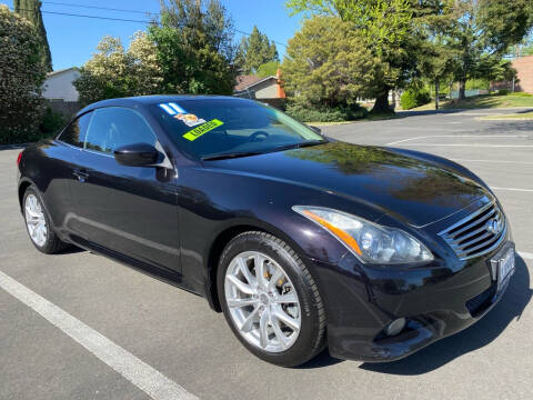 2011 Infiniti G37 Convertible for sale at 7 STAR AUTO in Sacramento CA