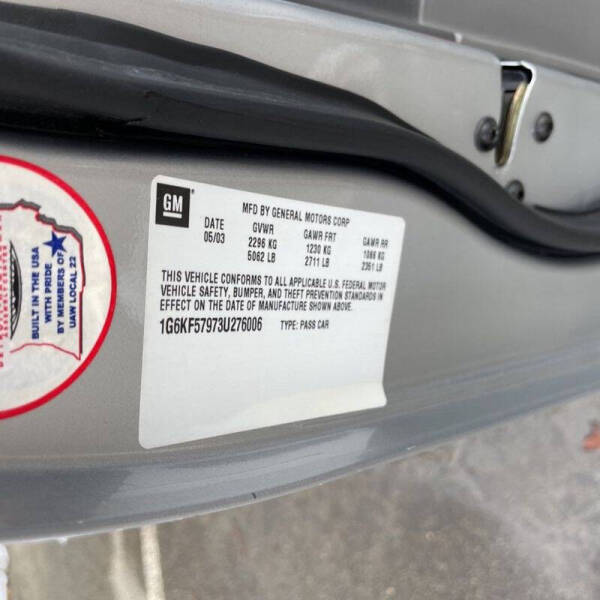 2003 Cadillac DeVille DTS