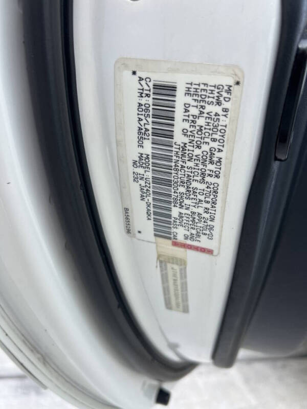 2003 Lexus SC 430