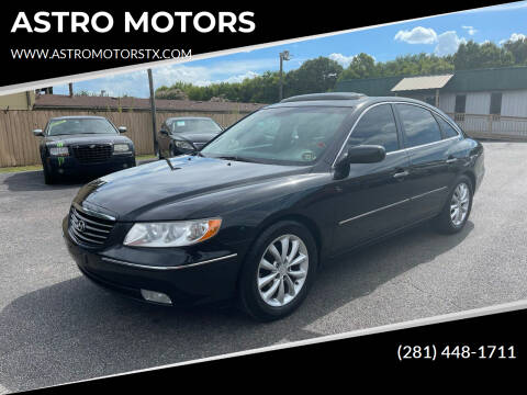 2006 Hyundai Azera for sale at ASTRO MOTORS in Houston TX