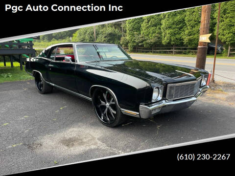 1971 Chevrolet Monte Carlo for sale at Pgc Auto Connection Inc in Coatesville PA