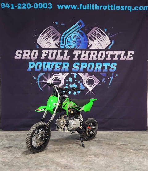 2022 SSR Motorsports SR110DX for sale at SRQ Full Throttle Power Sports in BRADENTON, FL