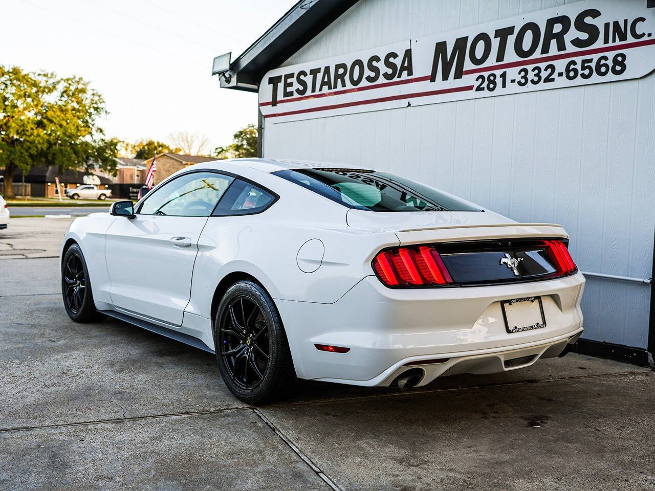 2015 Ford Mustang for sale at Testarossa Motors in League City, TX