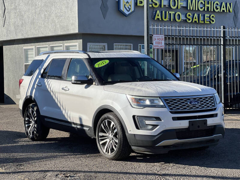 2017 Ford Explorer Platinum