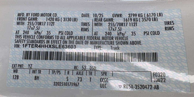 2025 Ford Ranger XLT