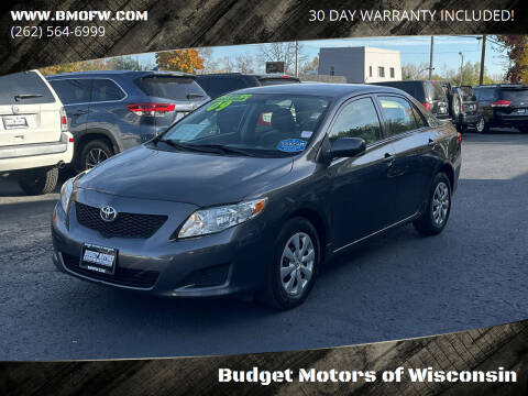 2009 Toyota Corolla for sale at Budget Motors of Wisconsin in Racine WI