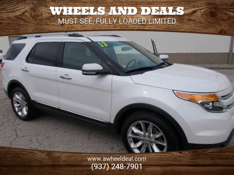 2013 Ford Explorer for sale at Wheels and Deals in New Lebanon OH
