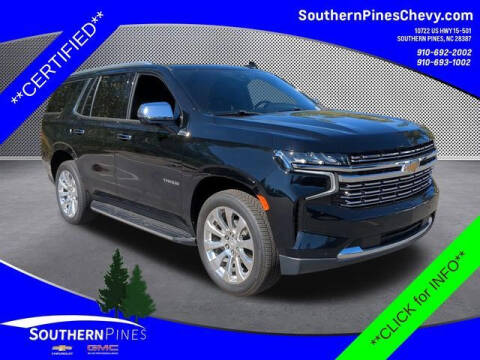 2021 Chevrolet Tahoe for sale at PHIL SMITH AUTOMOTIVE GROUP - SOUTHERN PINES GM in Southern Pines NC