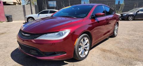 2015 Chrysler 200 for sale at Fast Trac Auto Sales in Phoenix AZ