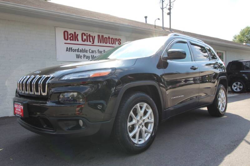 2015 Jeep Cherokee for sale at Oak City Motors in Garner NC