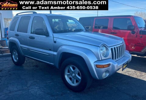 2002 Jeep Liberty for sale at Adams Motors Sales in Price UT