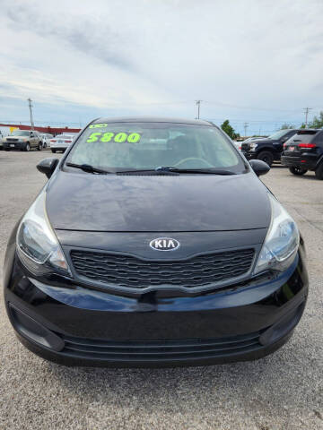 2014 Kia Rio for sale at LOWEST PRICE AUTO SALES, LLC in Oklahoma City OK