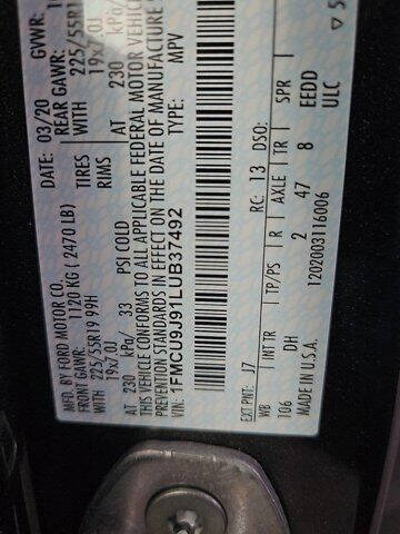 2020 Ford Escape Titanium