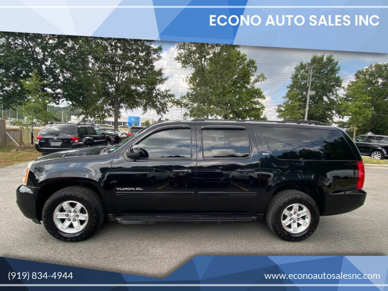 2013 GMC Yukon XL for sale at Econo Auto Sales Inc in Raleigh NC