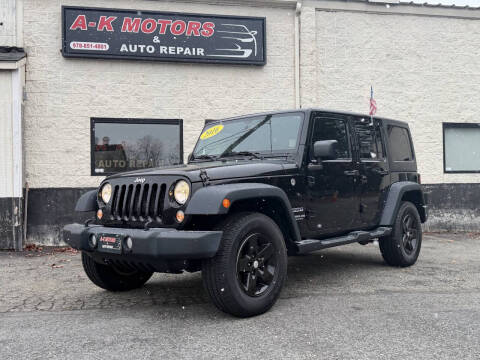 2016 Jeep Wrangler Unlimited Sport