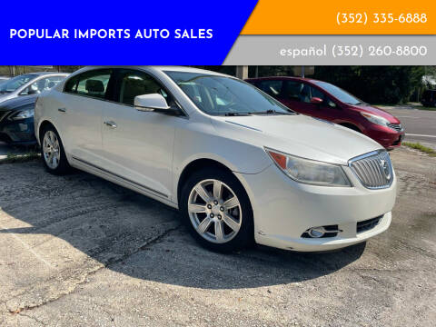 2010 Buick LaCrosse for sale at Popular Imports Auto Sales - Popular Imports-InterLachen in Interlachehen FL