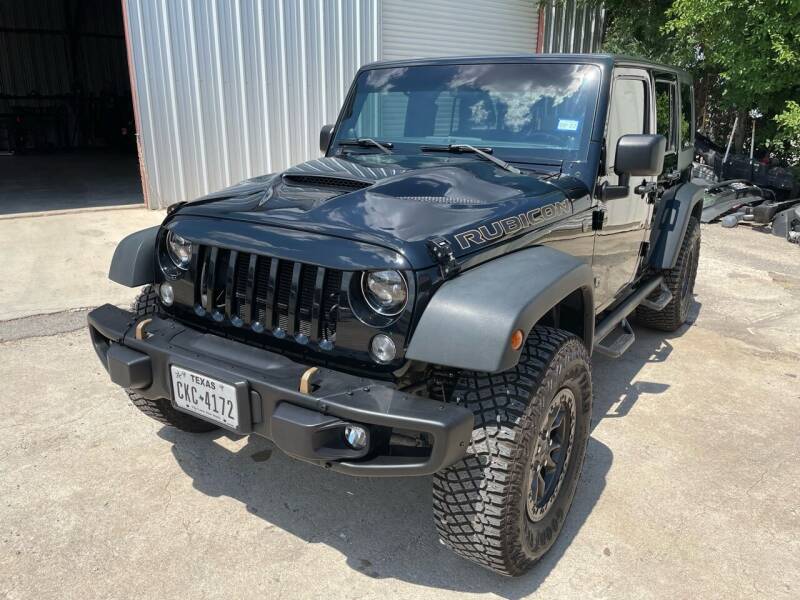 2014 Jeep Wrangler Unlimited for sale at Mafia Motors in Boerne TX