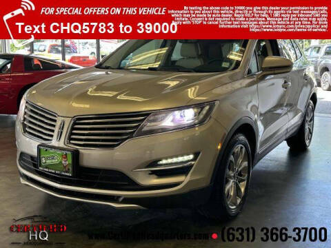 2015 Lincoln MKC for sale at CERTIFIED HEADQUARTERS in Saint James NY