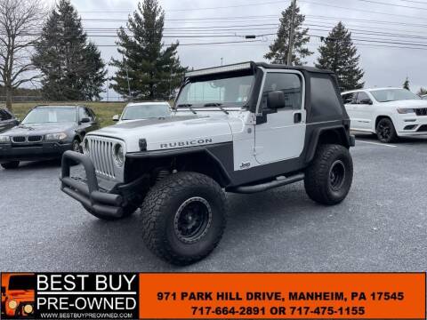 2004 Jeep Wrangler for sale at Best Buy Pre-Owned in Manheim PA