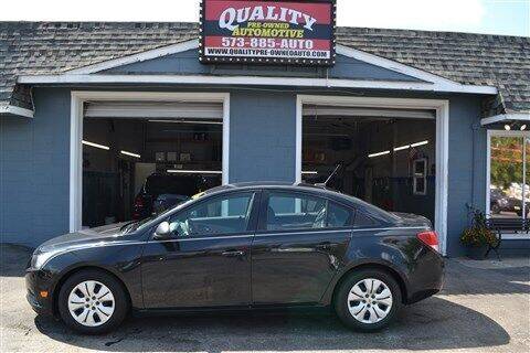 2013 Chevrolet Cruze for sale at Quality Pre-Owned Automotive in Cuba MO