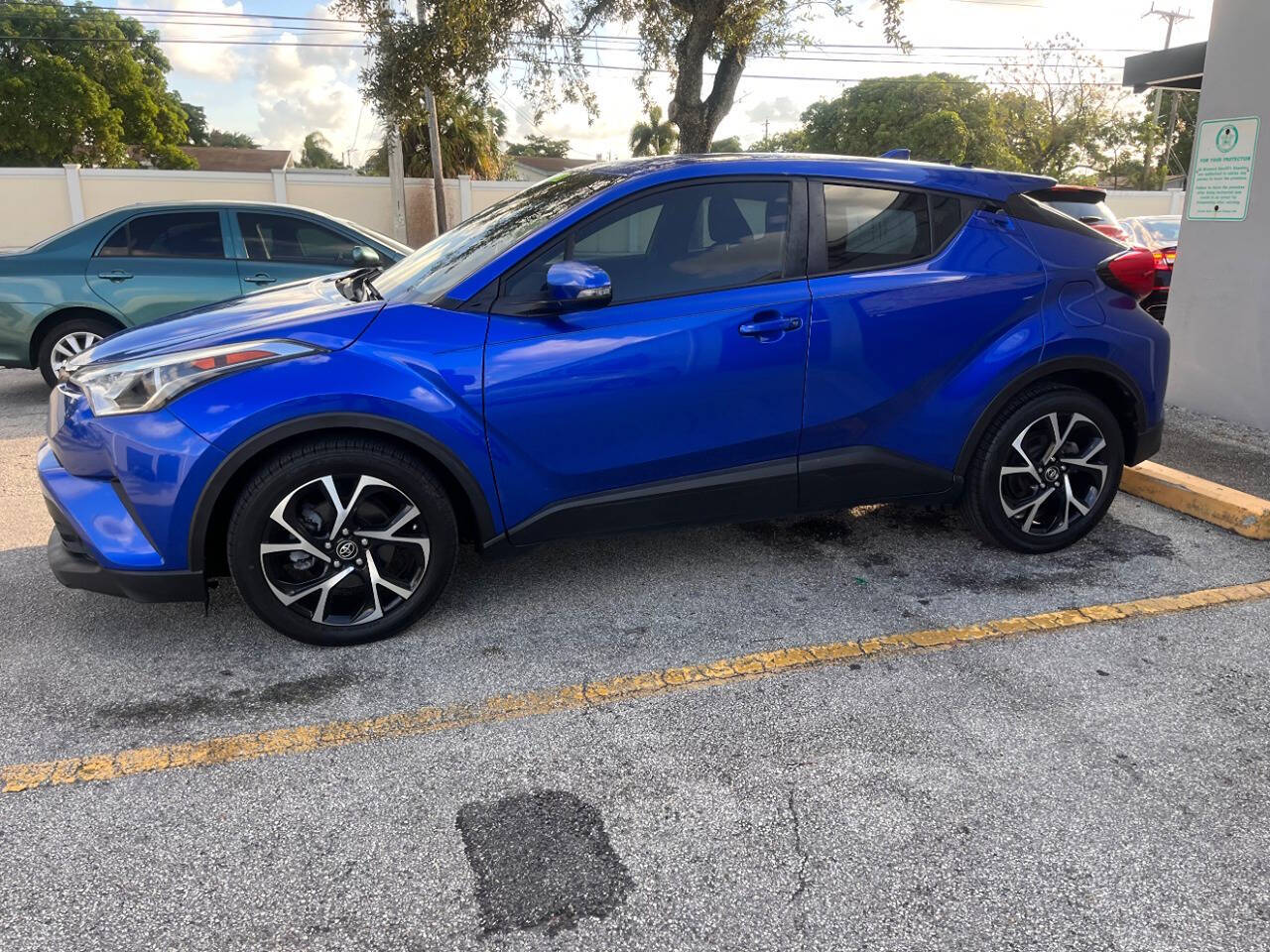 2018 Toyota C-HR for sale at M & J UNITED AUTO SALES in LAUDERDALE LAKES, FL