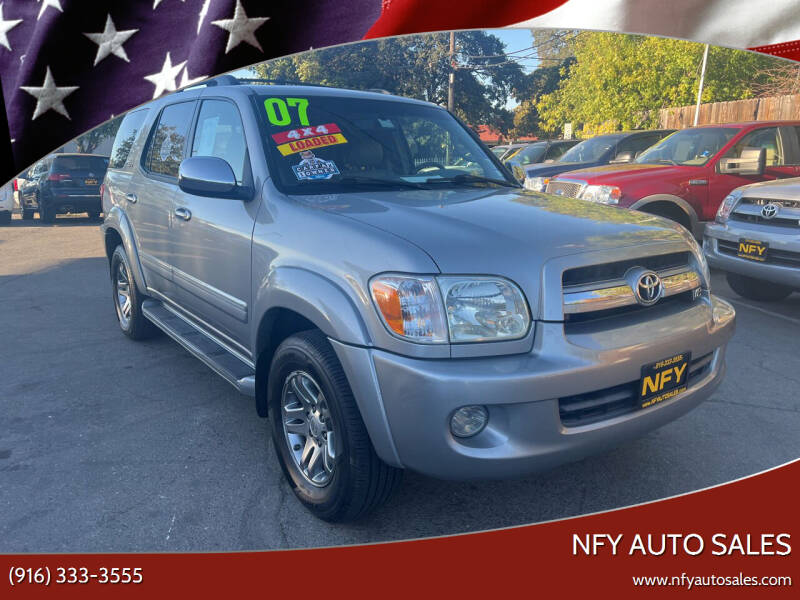 2007 Toyota Sequoia for sale at NFY AUTO SALES in Sacramento CA