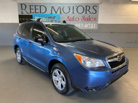 2015 Subaru Forester for sale at REED MOTORS LLC in Phoenix AZ