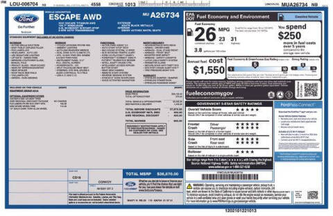 2021 Ford Escape Titanium