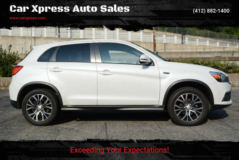 2017 Mitsubishi Outlander Sport for sale at Car Xpress Auto Sales in Pittsburgh PA