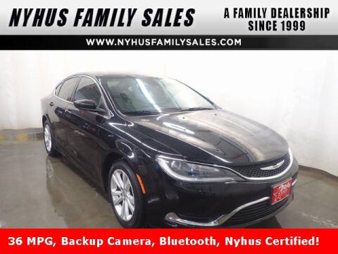 2016 Chrysler 200 for sale at Nyhus Family Sales in Perham MN