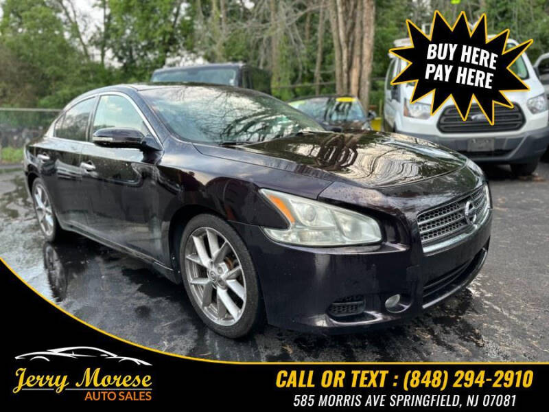 2010 Nissan Maxima for sale at Jerry Morese Auto Sales LLC in Springfield NJ