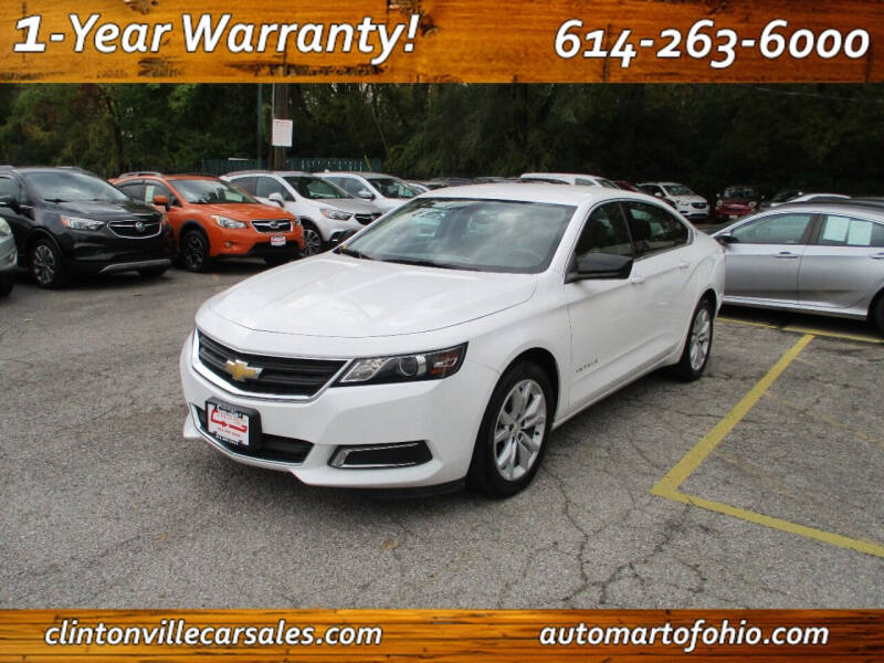 2019 Chevrolet Impala for sale at Clintonville Car Sales - AutoMart of Ohio in Columbus OH