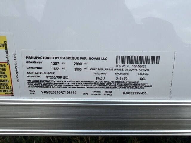 2024 Look V-NOSE CARGO TRAILER