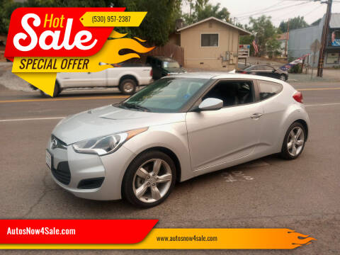 2014 Hyundai Veloster for sale at Autosnow4sale.com in El Dorado CA