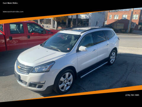 2016 Chevrolet Traverse for sale at East Main Rides in Marion VA