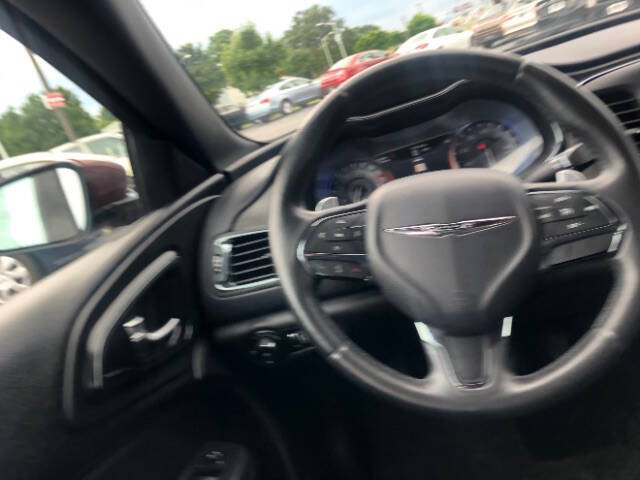 Velvet Red Pearlcoat 2016 Chrysler 200 S S 4dr Sedan 21