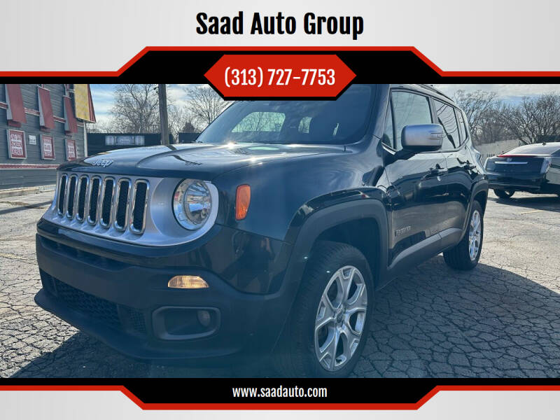 2016 Jeep Renegade for sale at Saad Auto Group in Dearborn Heights MI