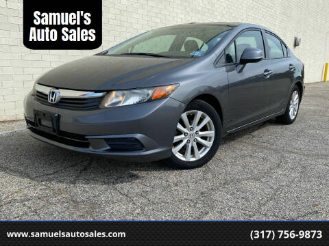 2012 Honda Civic for sale at Samuel's Auto Sales in Indianapolis IN